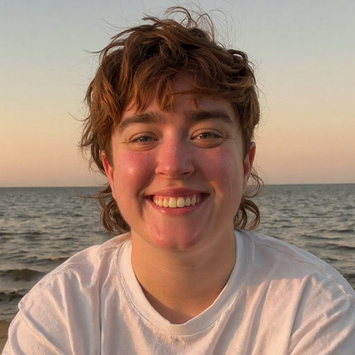 Sam by the sea